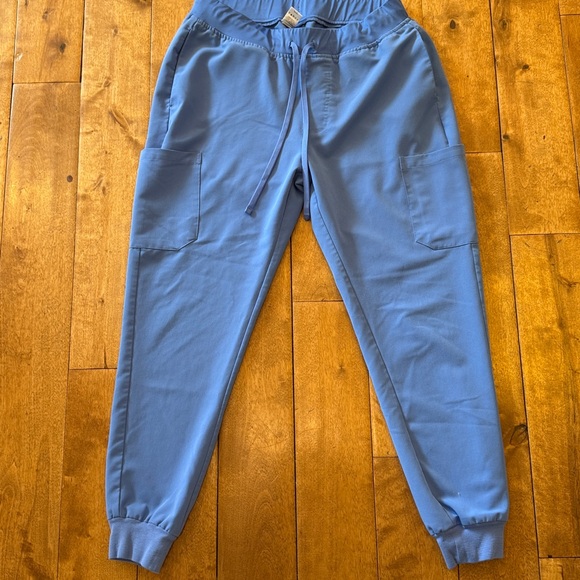 Blue Scrubs Jogger Pants - Picture 1 of 5